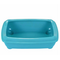 HOMECAT Туалет д/кошек с бортиком бирюзовый 38х27х10см