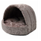 HOMEPET Велюр домик эстрада малый д/домашних животных 38*35*27см серый
