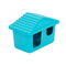 HOMEPET Домик д/грызунов малый пластиковый бирюзовый 11*8*7см
