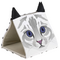 Домик-тоннель Ferplast для кошек Pyramid 43*39*38 см