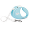 Flexi Puppy Поводок-рулетка 2 м до 12 кг лента цвет светло-голубой