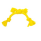 Playology сенсорный канат PUPPY SENSORY ROPE для щенков мелких и средних пород 8-16 недель с ароматом курицы, желтый